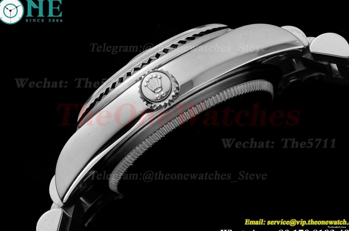 Pres 31mm Datejust ladies Blue SS Flt A2824 JDF SS 0322